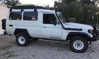 Poszerzenia błotników Toyota Land Cruiser 70 szerokość - 50mm