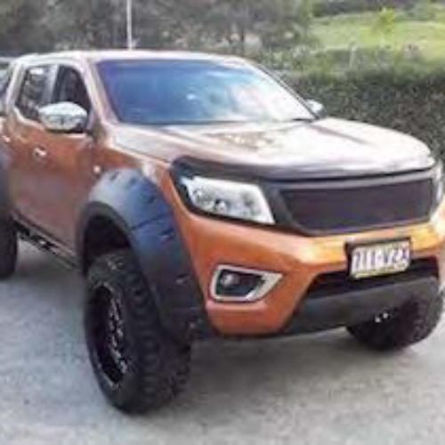 Poszerzenia błotników monster Nissan D23 Navara NP300 – szerokość 85 mm
