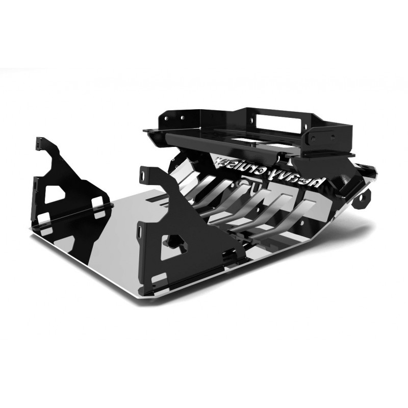 Jeep Grand Cherokee WK 2005-2010 Osłona czołowa z płytą wyciągarki aluminiowa