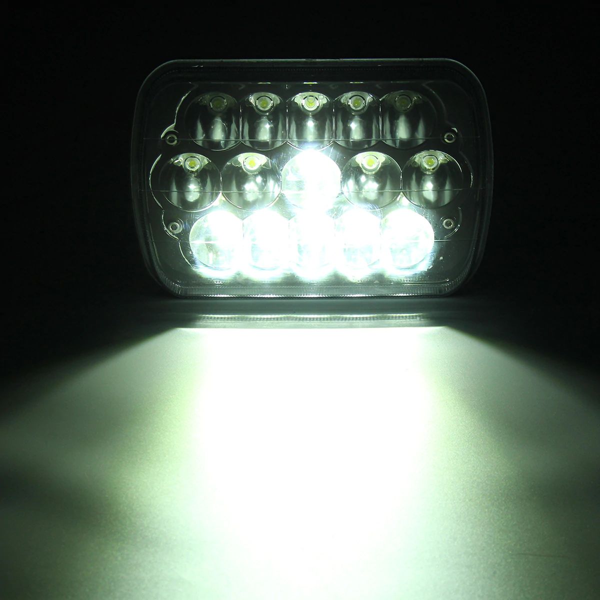 Lampy przednie LED Jeep Cherokee XJ Wrangler YJ - obrazek 8