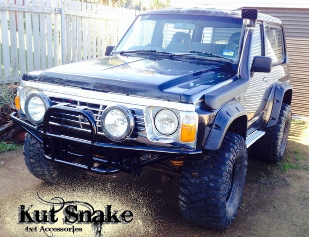 Poszerzenia błotników Nissan Patrol Y60 - szerokość 100mm