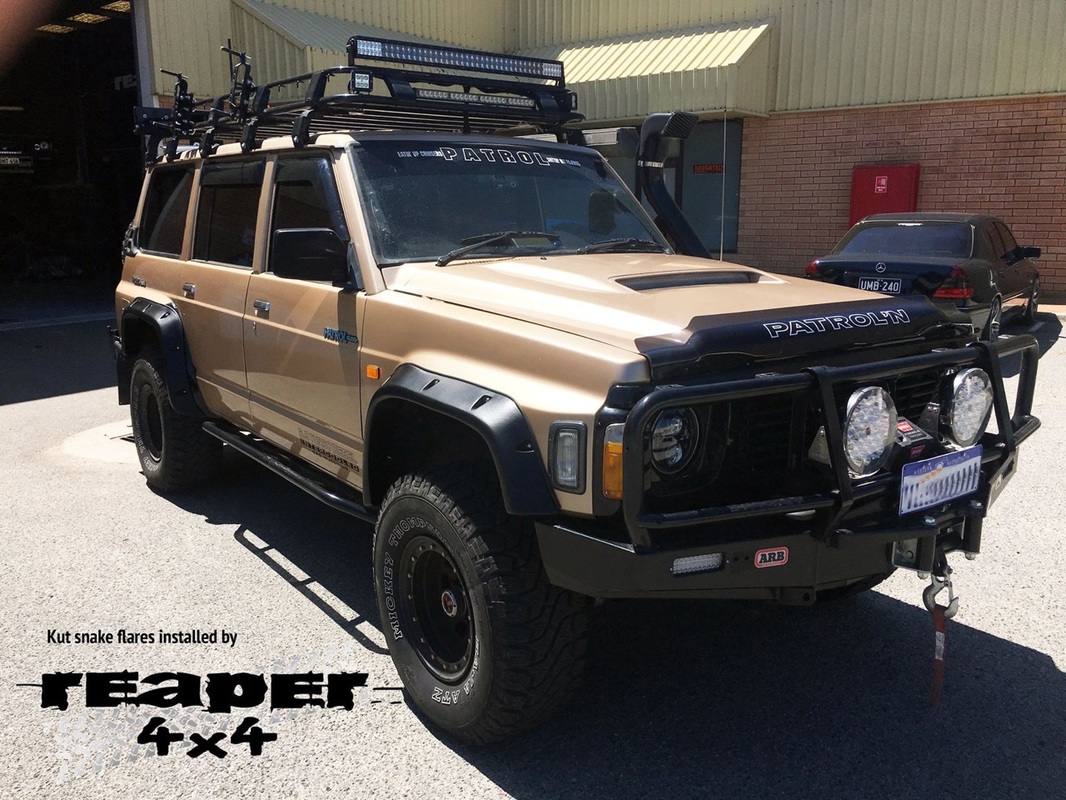Poszerzenia błotników Nissan Patrol Y60 - szerokość 100mm - Image 3
