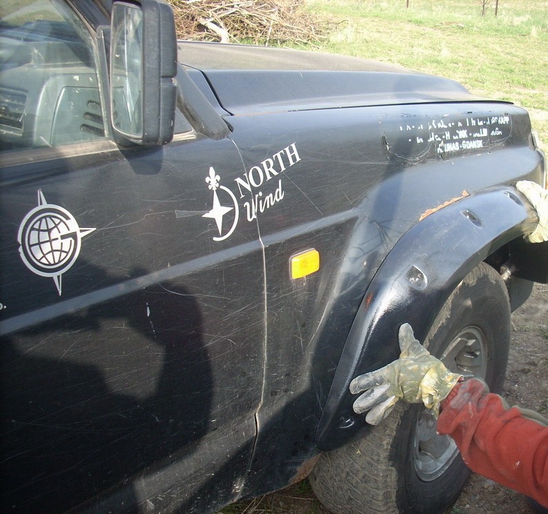 POSZERZENIA BŁOTNIKÓW NISSAN PATROL Y60 3D i 5D 1989- 1996 - obrazek 4