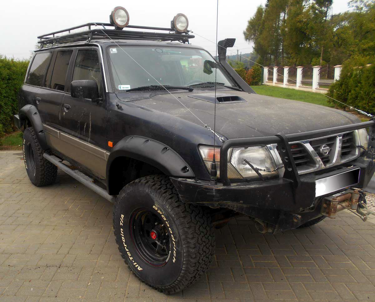 POSZERZENIA BŁOTNIKÓW NISSAN PATROL Y61 GR 5D 1997- 2004 - Image 2