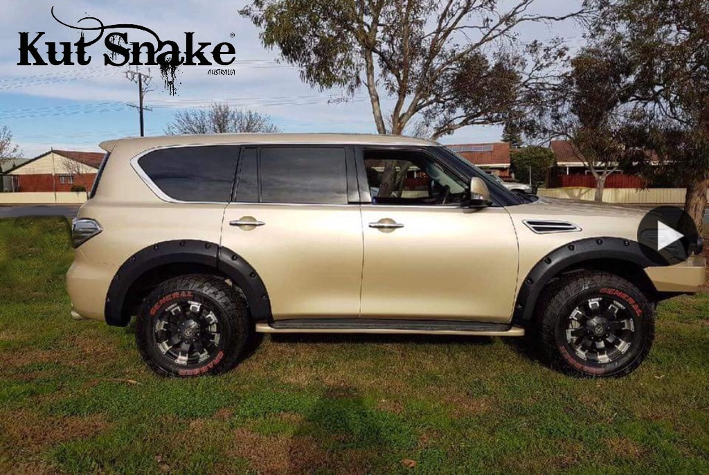 Poszerzenia błotników Nissan Patrol Y62 - szerokość 60mm - obrazek 3