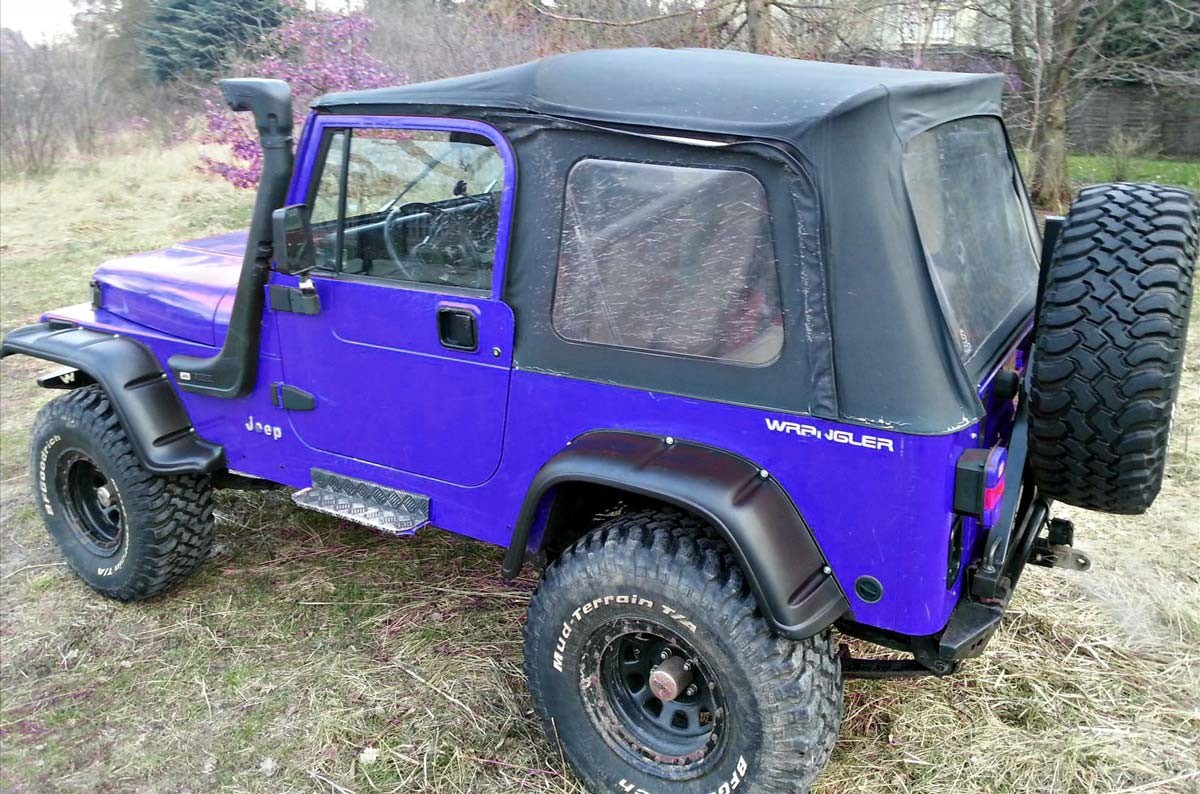 POSZERZENIA BŁOTNIKÓW 15CM JEEP YJ - Image 2