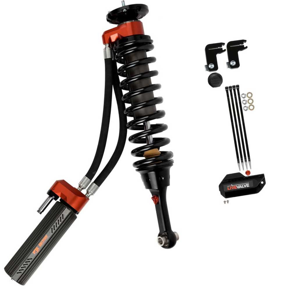 Amortyzator gazowy przód Coilover regulowany FOX Factory Race 3.0 Reservoir Regulowany Internal Bypass Live Valve Lift 0-2" - obrazek 2