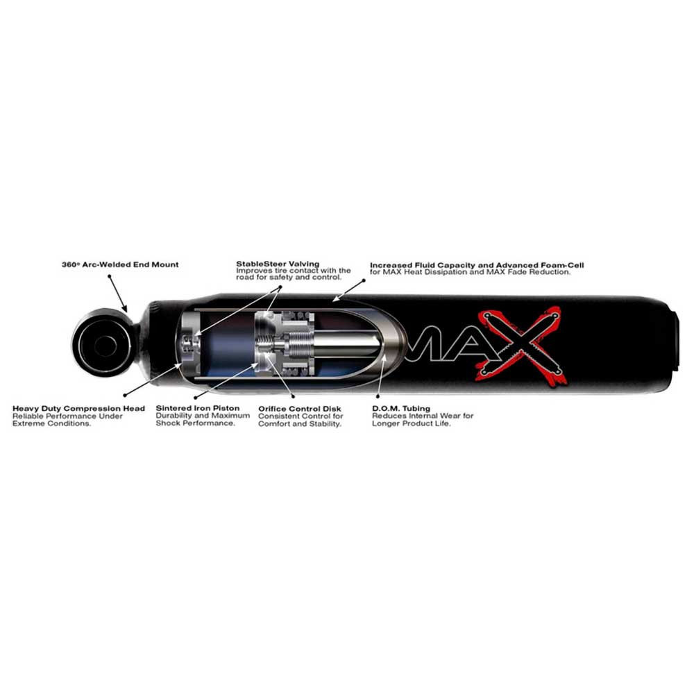 Amortyzator olejowy tył Skyjacker Black Max Lift 4-5" - Image 4