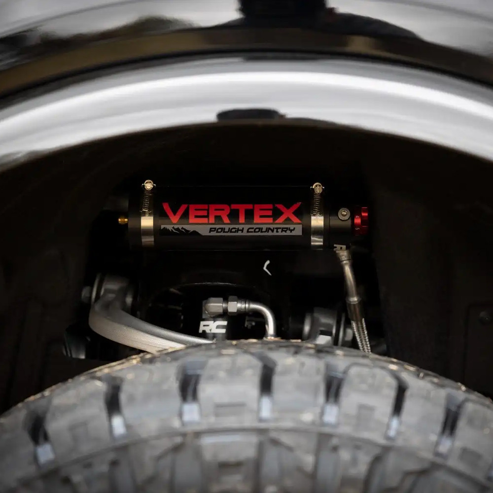 Amortyzatory regulowane przód Coilover Rough Country Vertex Lift 2" - obrazek 7
