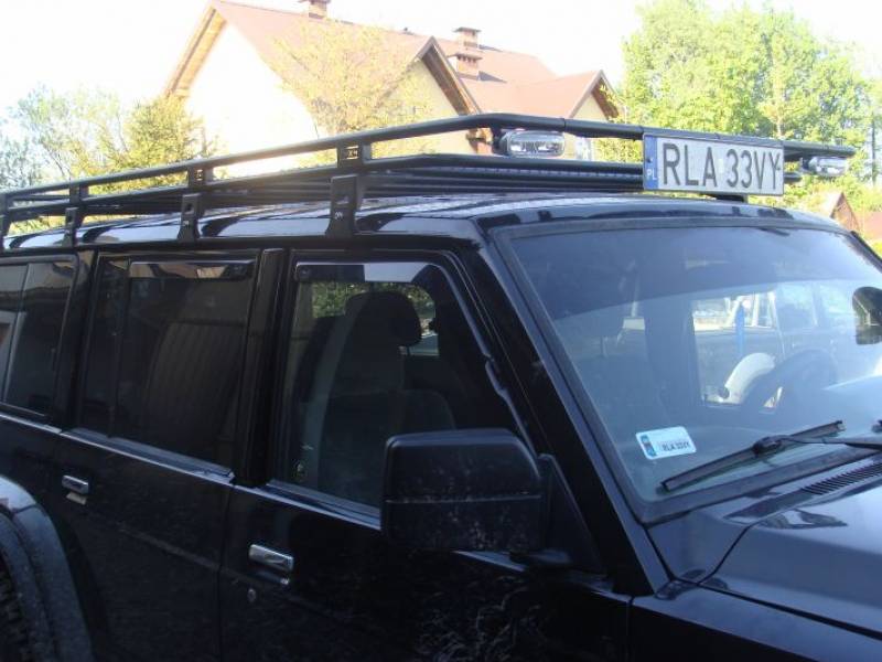 Bagażnik dachowy Nissan Patrol Y60 długi bez siatki