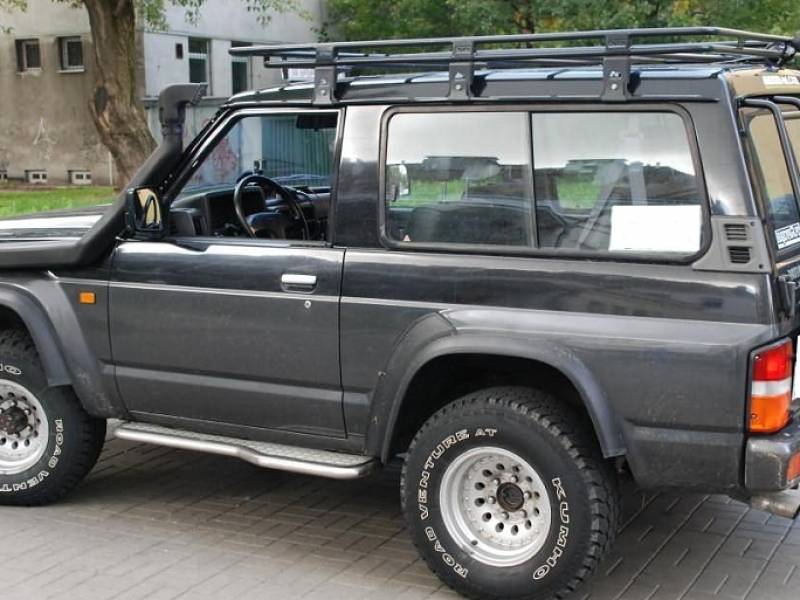 Bagażnik dachowy Nissan Patrol Y60 krótki bez siatki