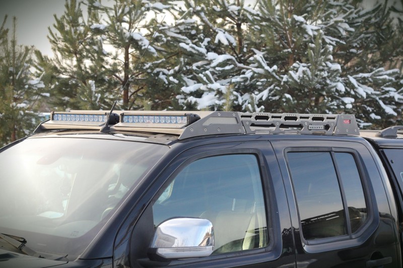 Bagażnik dachowy skrzynkowy Nissan Navara D40 - obrazek 2