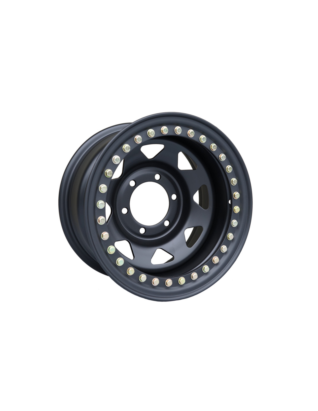 FELGI STALOWE CZARNE BEADLOCK 17X8 6X139,7 ET-25 CB110