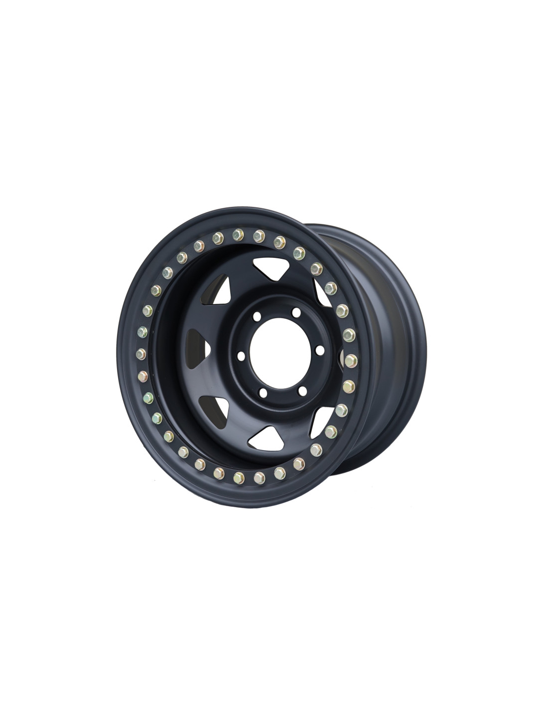 FELGI STALOWE CZARNE BEADLOCK 17X8 6X139,7 ET-25 CB110 - obrazek 3