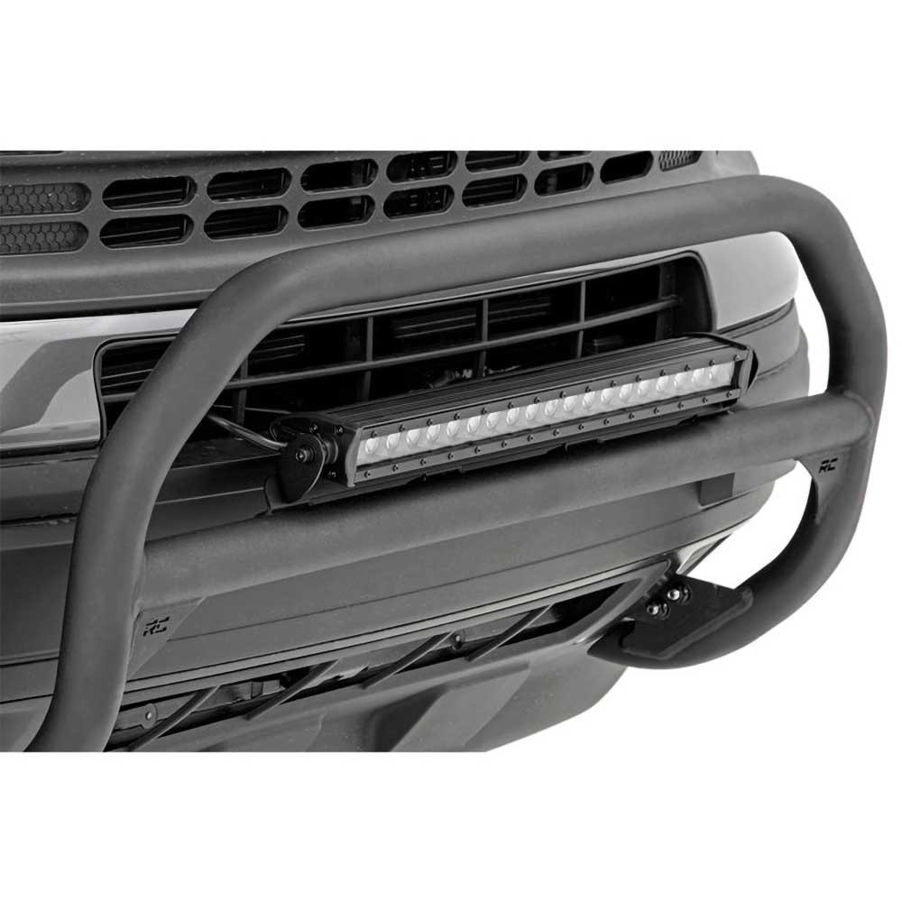Bull bar z listwą LED Cree 20" cool white DRL Black Series Rough Country - Image 2