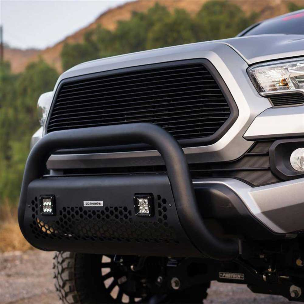 Bull bar z otworami na lampy LED cube Go Rhino RC2 - Image 2