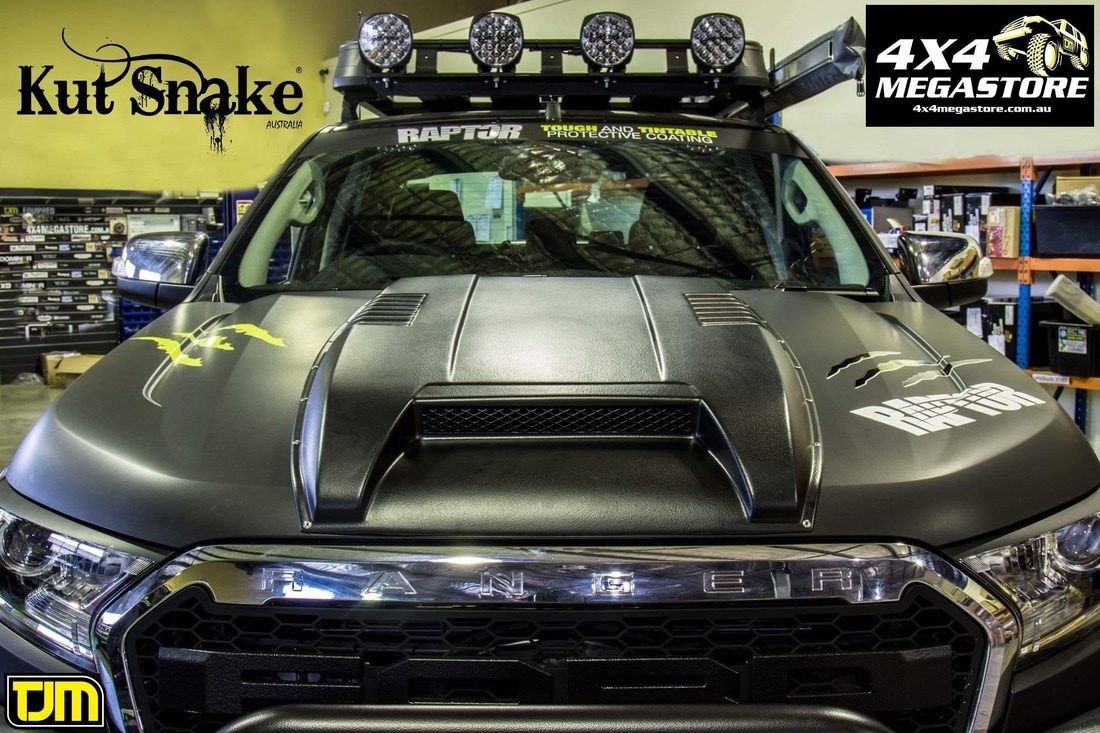 Osłona tuning maski przód Ford Ranger PX 2011-