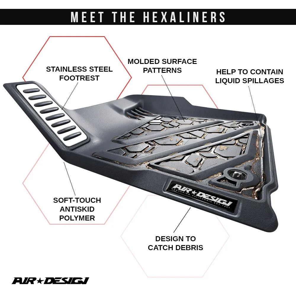 Dywaniki na podłogę przód i tył Air Design - obrazek 6