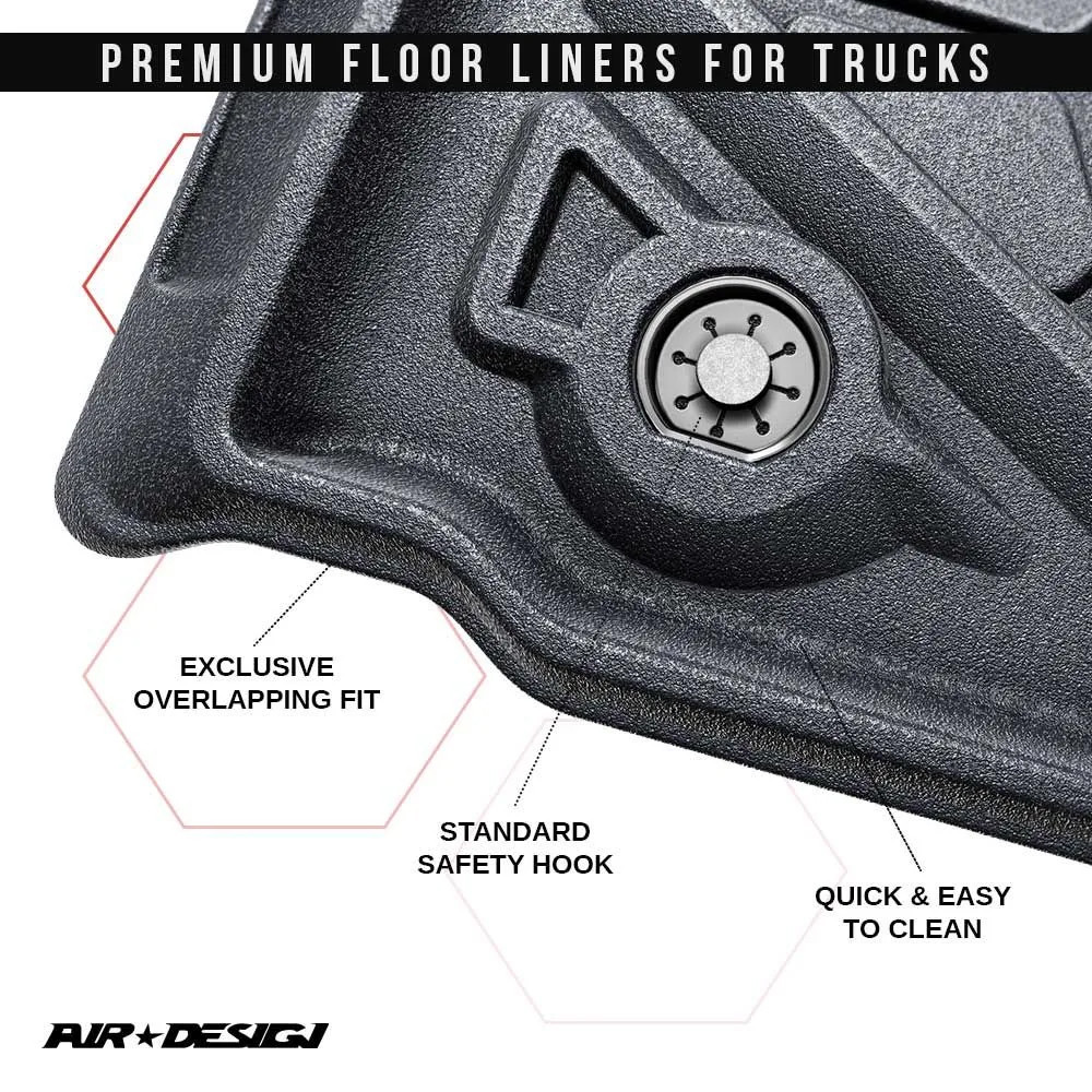 Dywaniki na podłogę przód i tył Air Design - obrazek 6