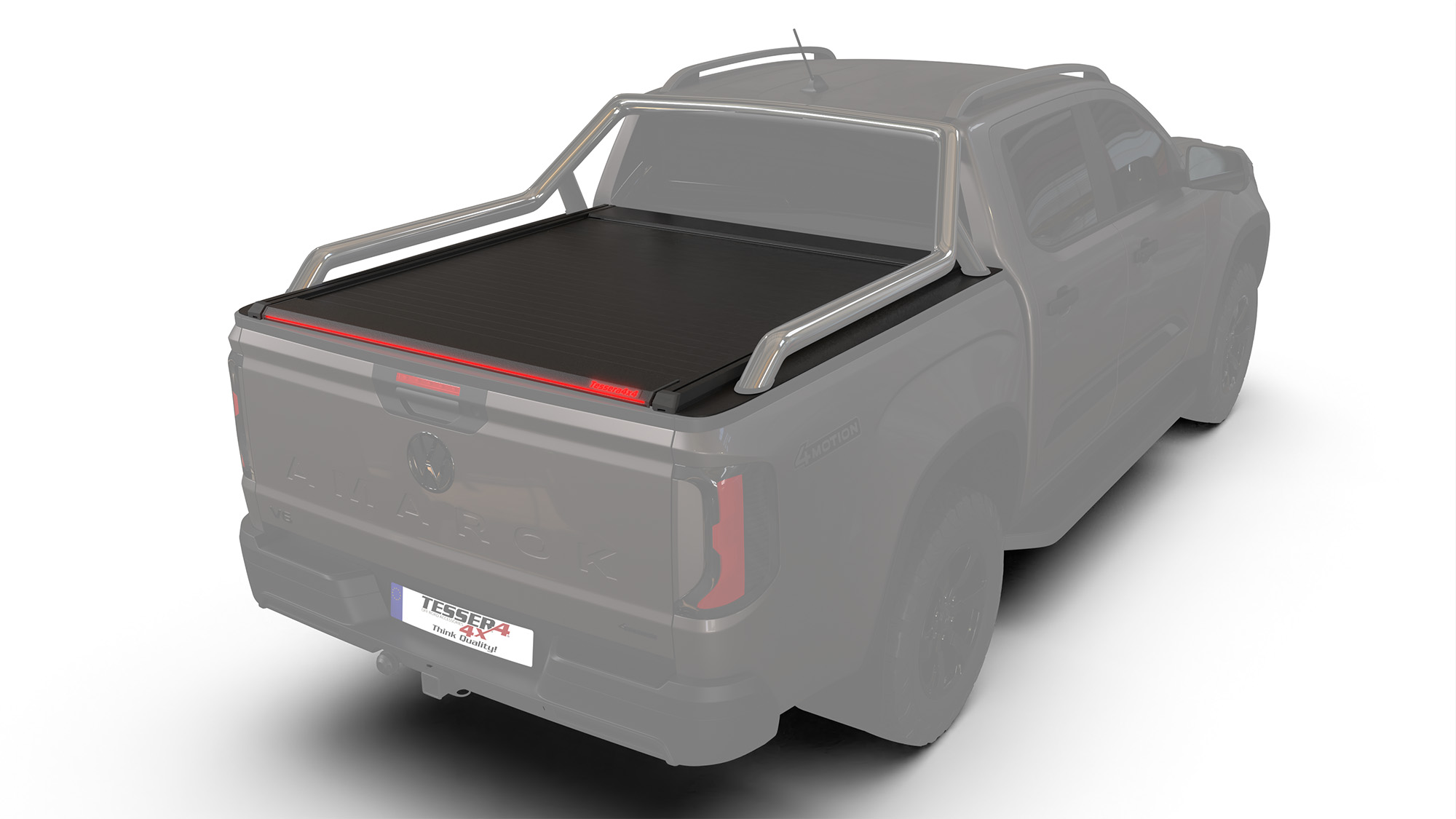 Roleta aluminiowa VW Amarok PanAmericana 23- Tessera Roll+ Electric - obrazek 3
