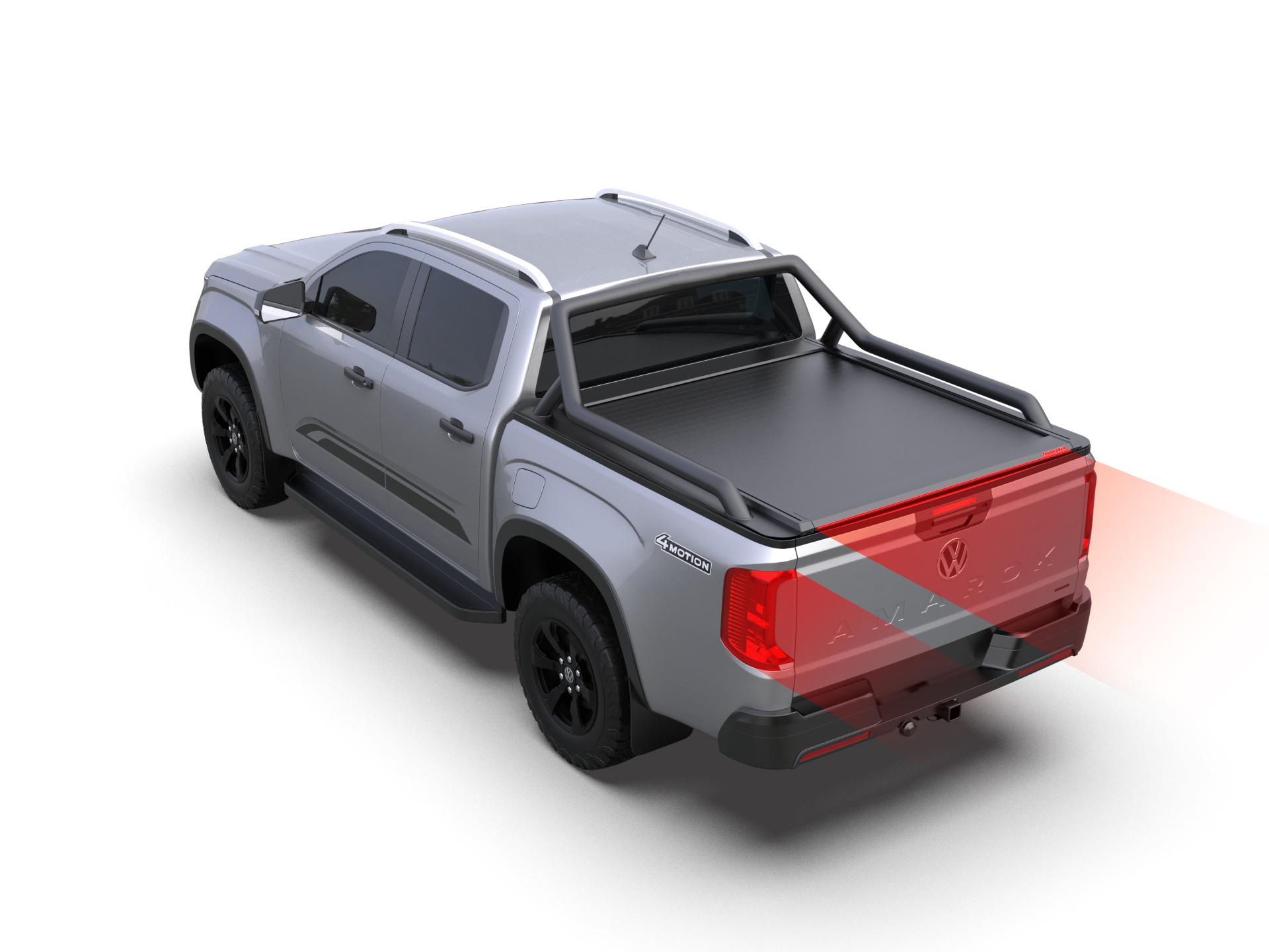 Roleta aluminiowa VW Amarok PanAmericana 23- Tessera Roll+ Electric - obrazek 4