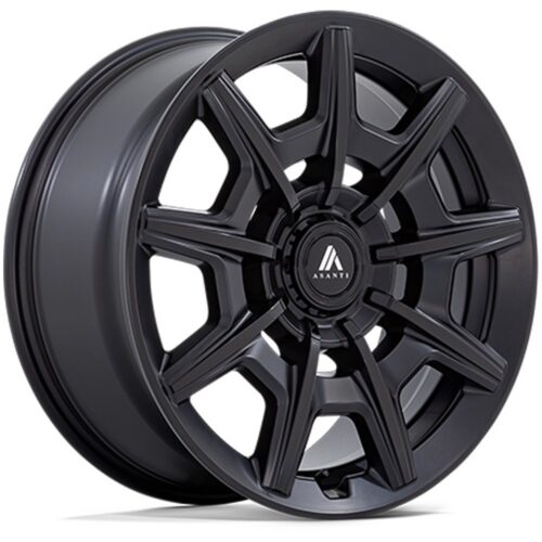 Felga aluminiowa AB041 ESQUIRE Satin Black Gloss Black Face ASANTI