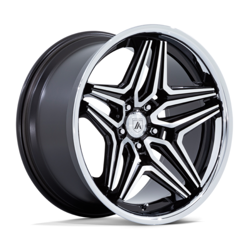 Felga aluminiowa AB046 DUKE Gloss Black Machined ASANTI