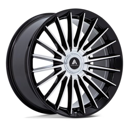 Felga aluminiowa AB048 VICEROY Gloss Black W/ Machined Face ASANTI