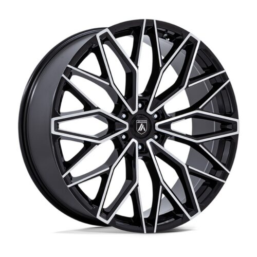 Felga aluminiowa AB050 MOGUL 6 Gloss Black W/ Machined Face ASANTI