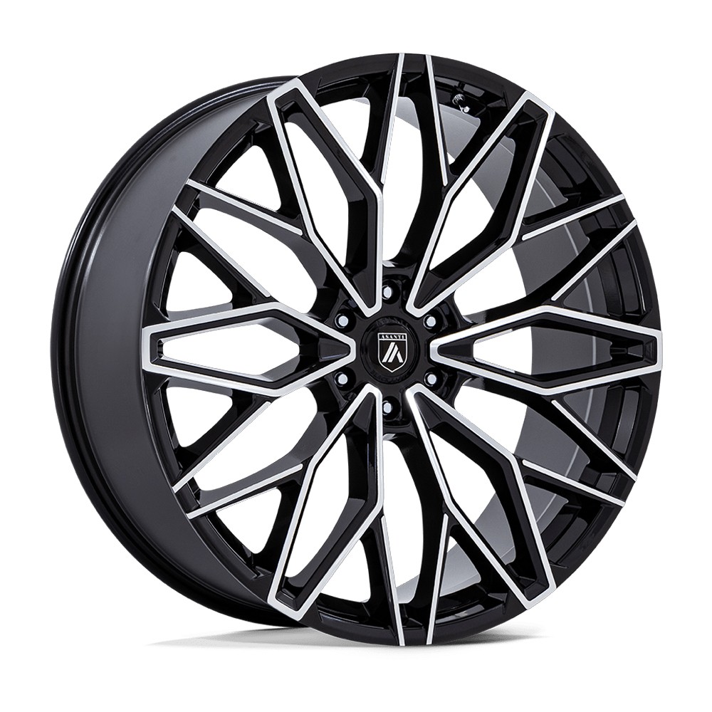 Felga aluminiowa AB050 MOGUL 6 Gloss Black W/ Machined Face ASANTI