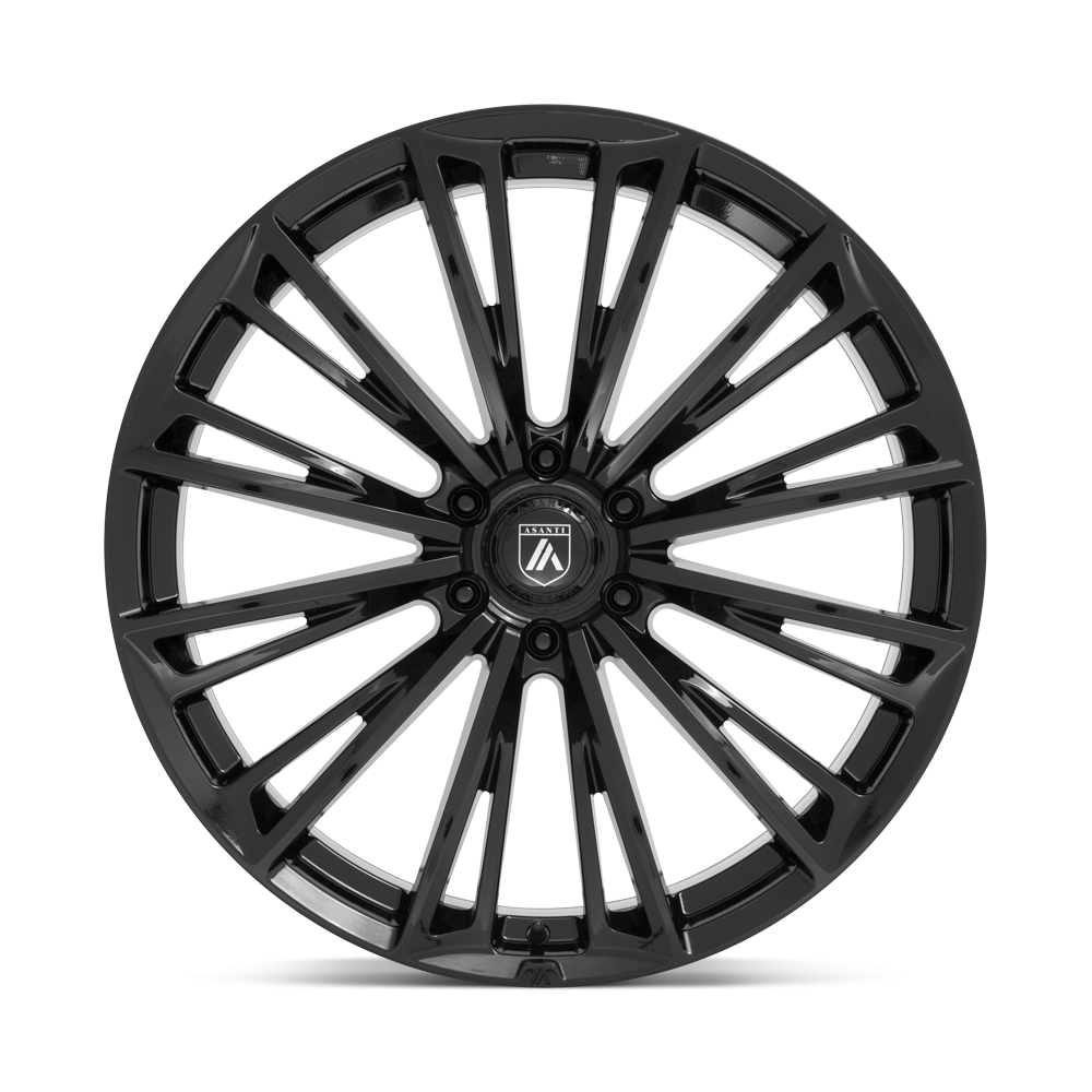 Felga aluminiowa ABL30 CORONA Gloss Black ASANTI - obrazek 3