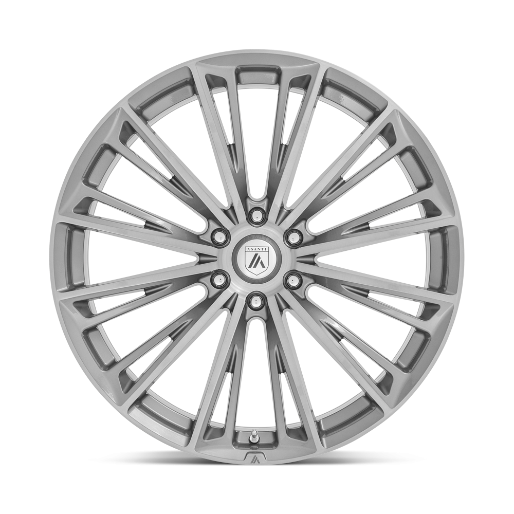 Felga aluminiowa ABL30 CORONA Titanium Brushed ASANTI - obrazek 3