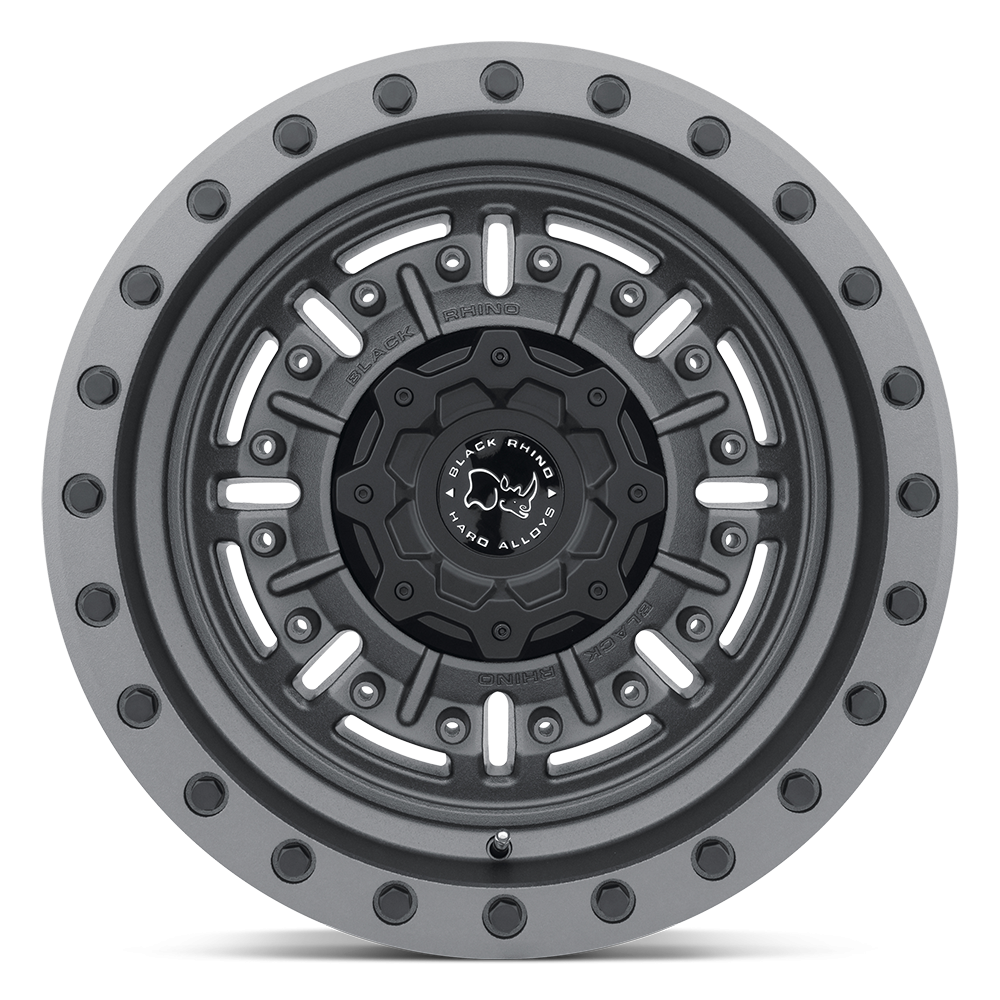 Felga aluminiowa ABRAMS Textured Matte Gunmetal BLACK RHINO - Image 3