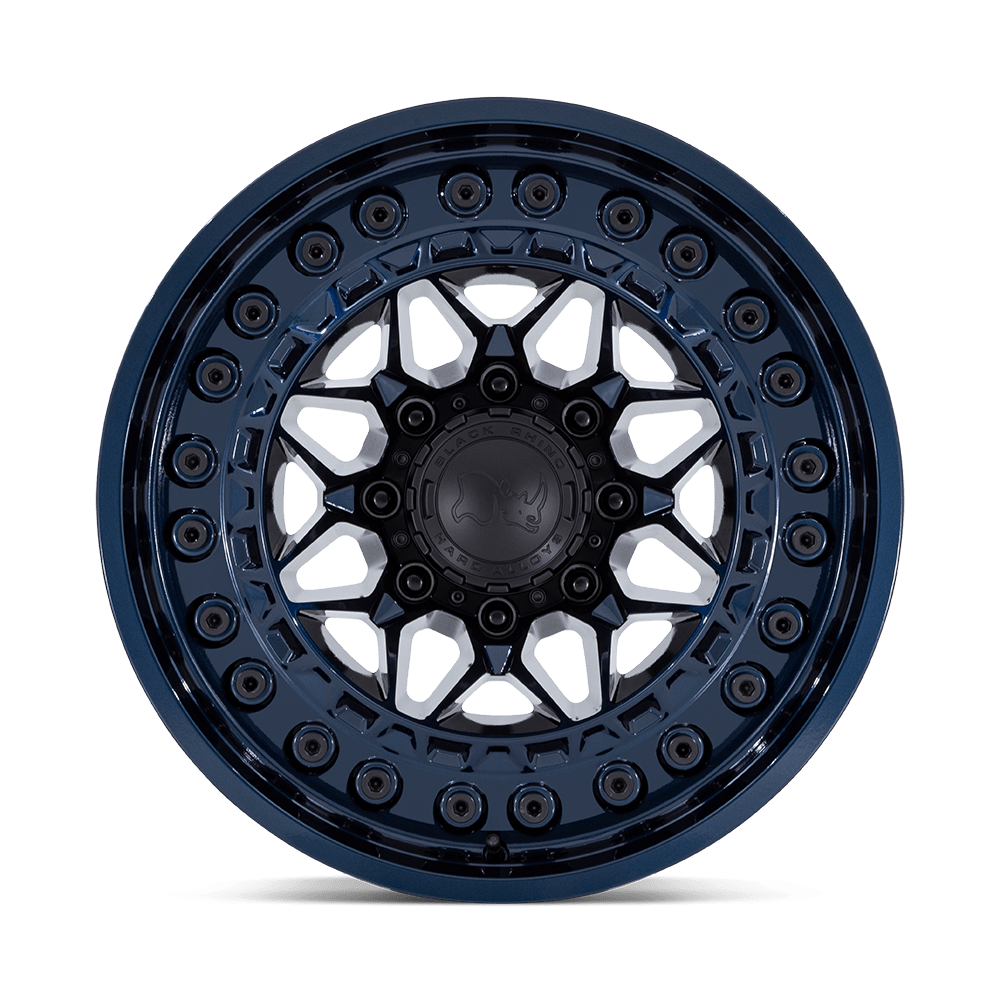Felga aluminiowa ALPHA Midnight Blue BLACK RHINO - obrazek 2