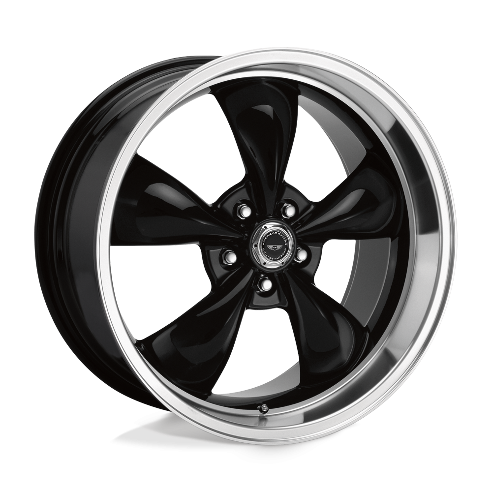 Felga aluminiowa AR105 TORQ THRUST M Gloss Black W/ Machined Lip AMERICAN RACING