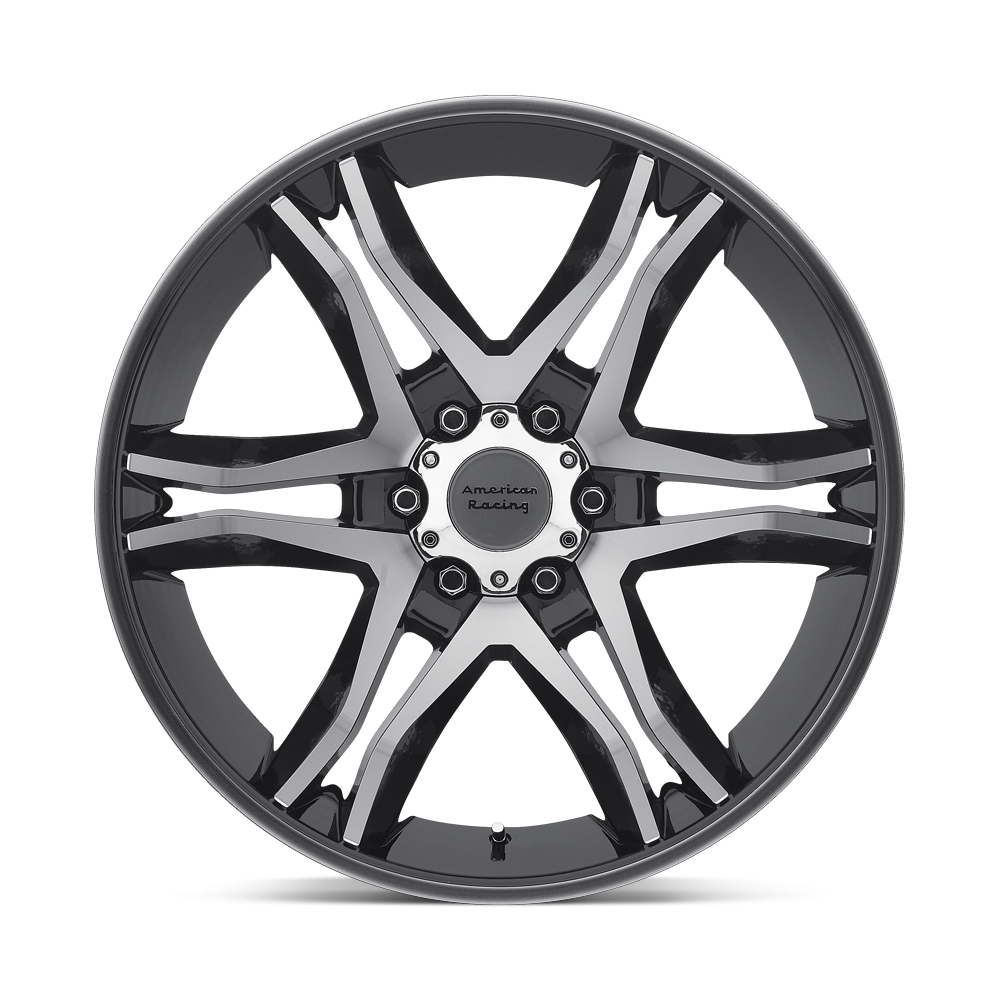 Felga aluminiowa AR893 MAINLINE Gloss Black Machined AMERICAN RACING - Image 2