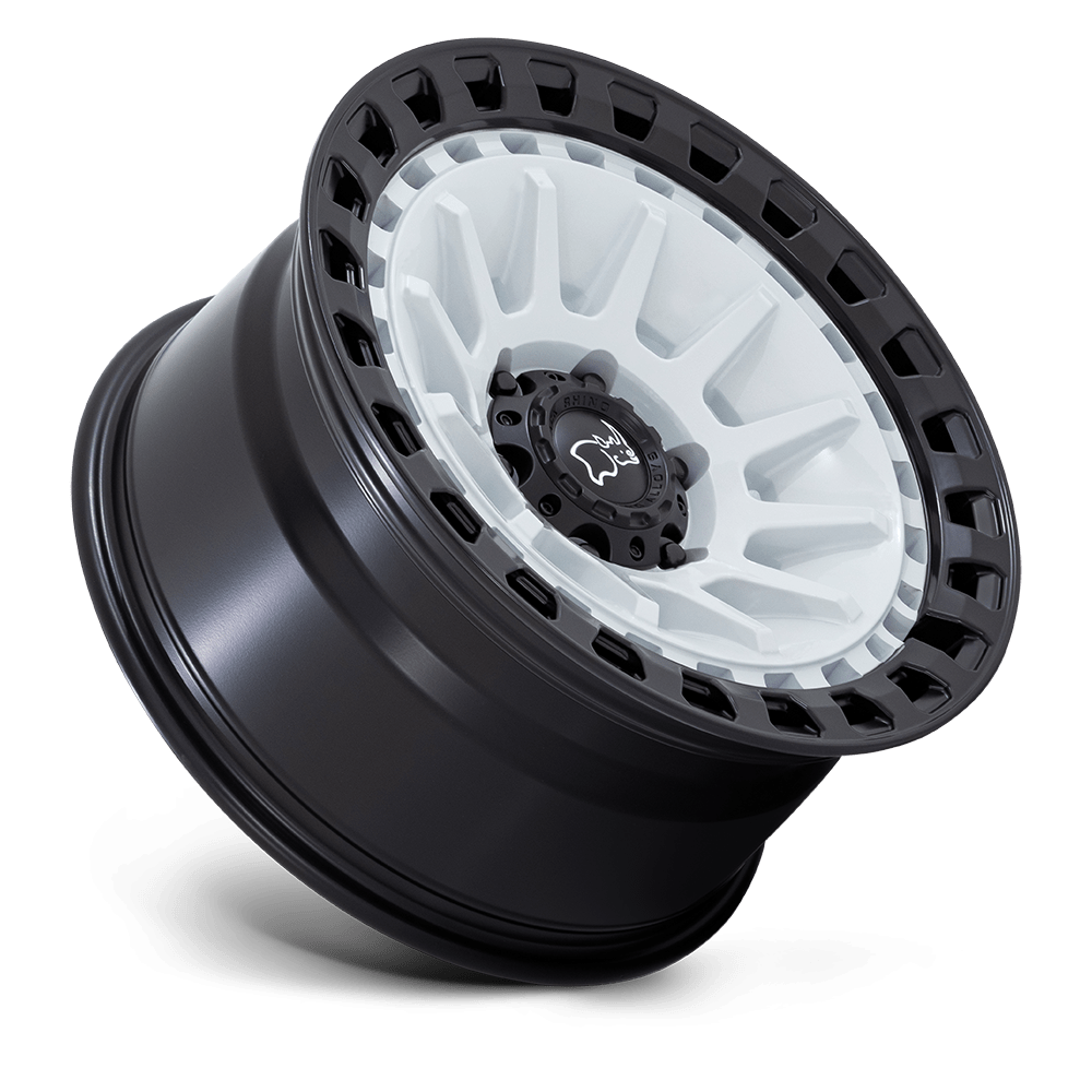 Felga aluminiowa BARRAGE Gloss White On Matte Black BLACK RHINO - obrazek 3