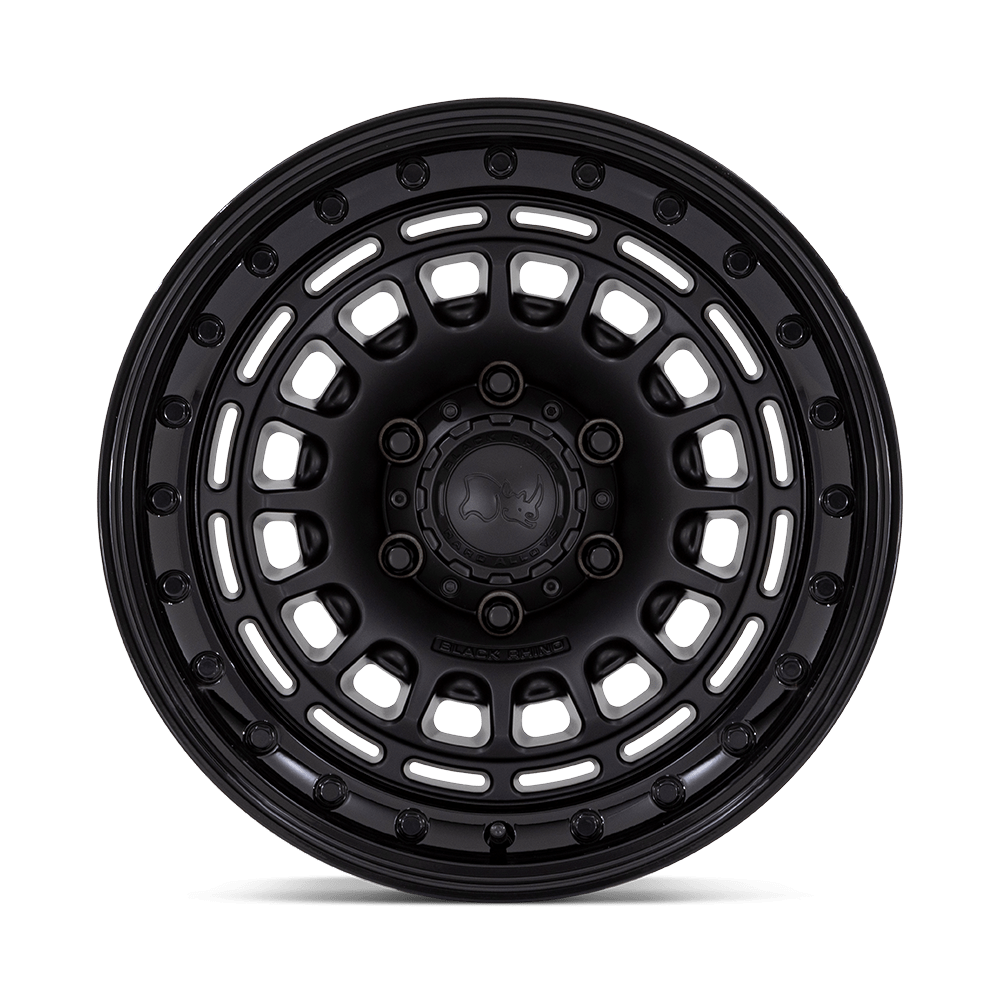 Felga aluminiowa BR014 SAHARA Matte Black W/ Gloss Black Lip BLACK RHINO - obrazek 3