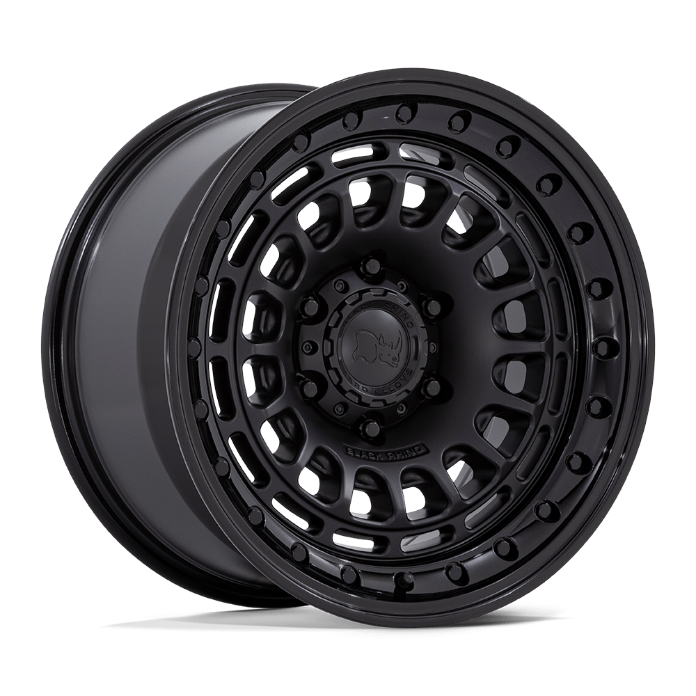 Felga aluminiowa BR014 SAHARA Matte Black W/ Gloss Black Lip BLACK RHINO