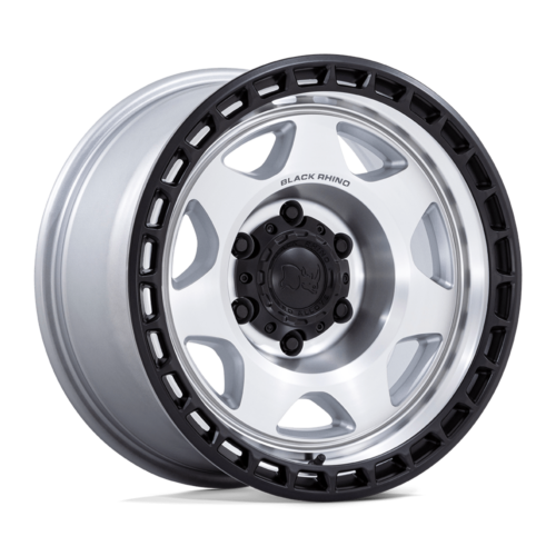Felga aluminiowa BR018 VOYAGER Silver Machined W/ M-black Lip BLACK RHINO