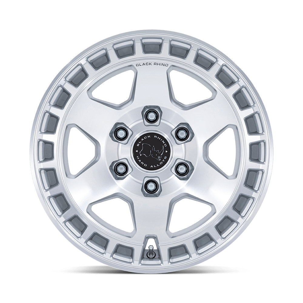 Felga aluminiowa BR022 BAHARI Gloss Silver W/ Machined Face BLACK RHINO - Image 3