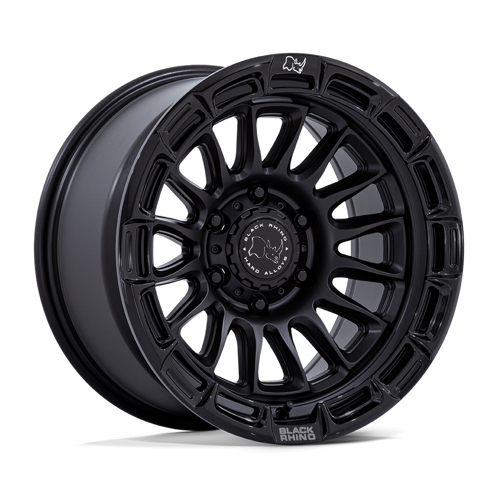 Felga aluminiowa BR025 RIVAL Matte Black W/ Gloss Black Lip BLACK RHINO