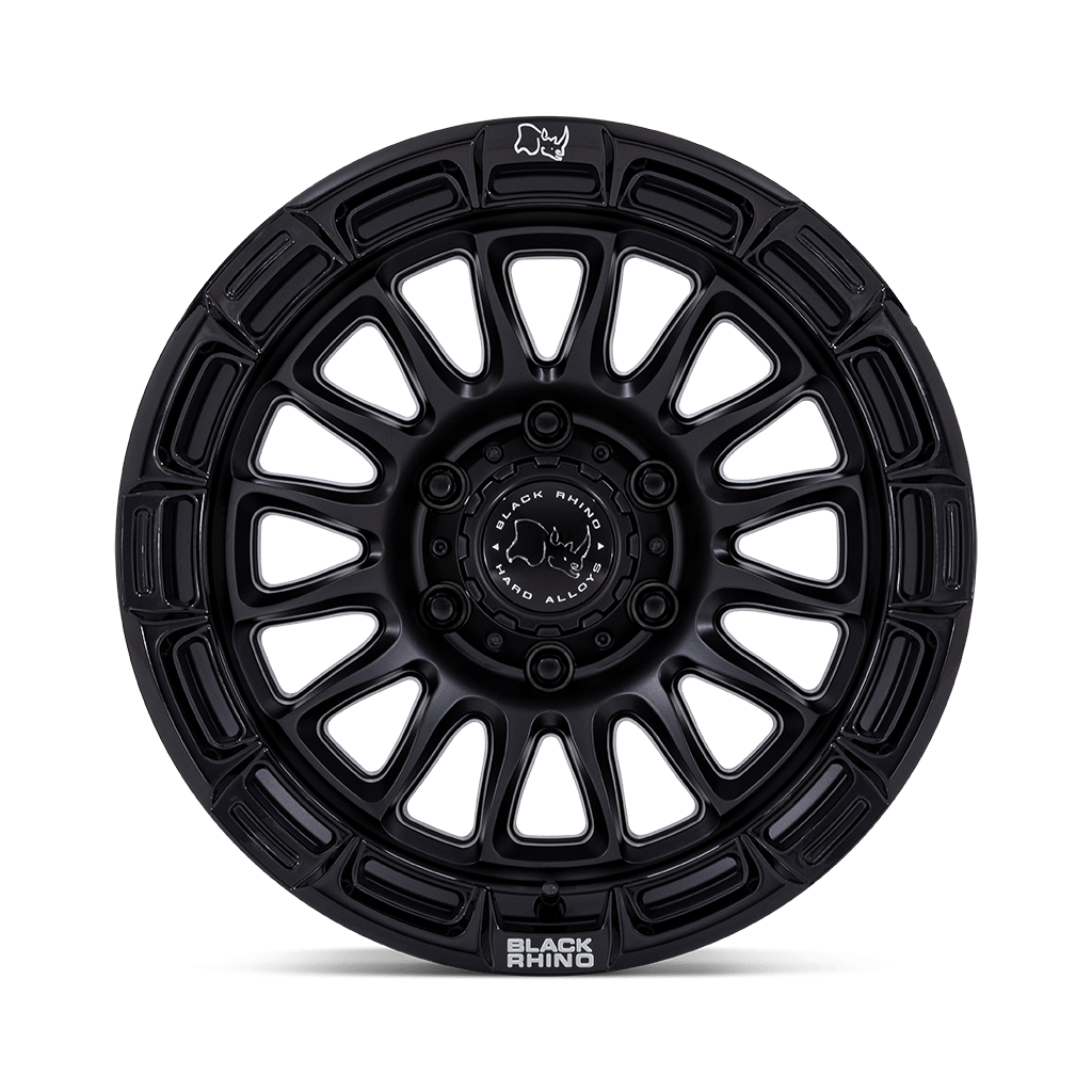 Felga aluminiowa BR025 RIVAL Matte Black W/ Gloss Black Lip BLACK RHINO - obrazek 2
