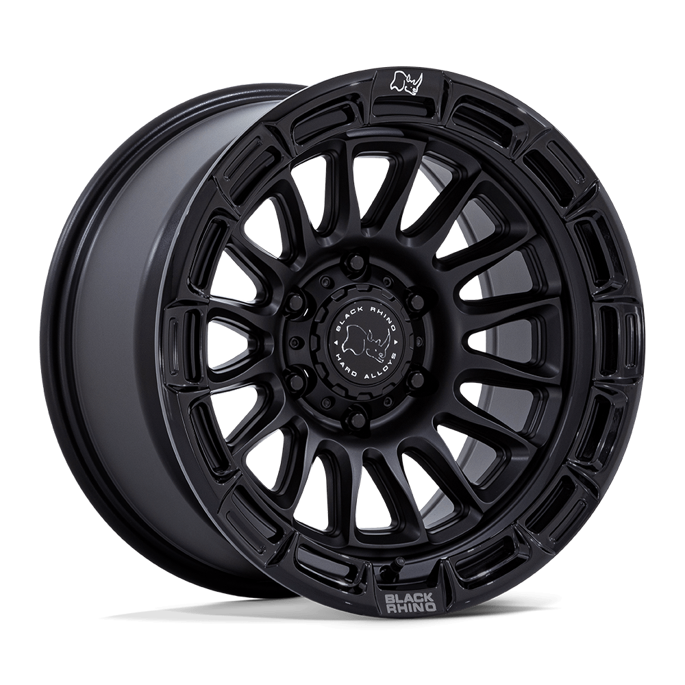 Felga aluminiowa BR025 RIVAL Matte Black W/ Gloss Black Lip BLACK RHINO