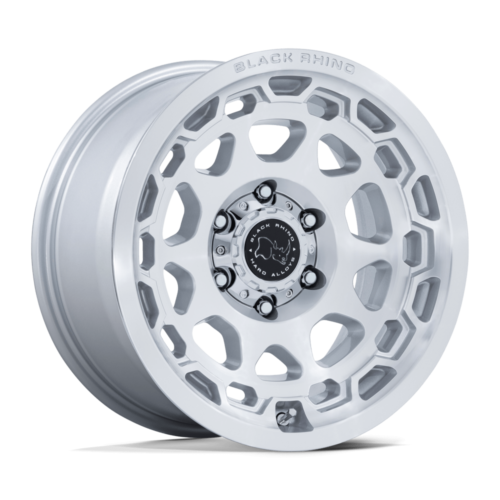 Felga aluminiowa BR026 CONGO Gloss Silver W/ Machined Face BLACK RHINO