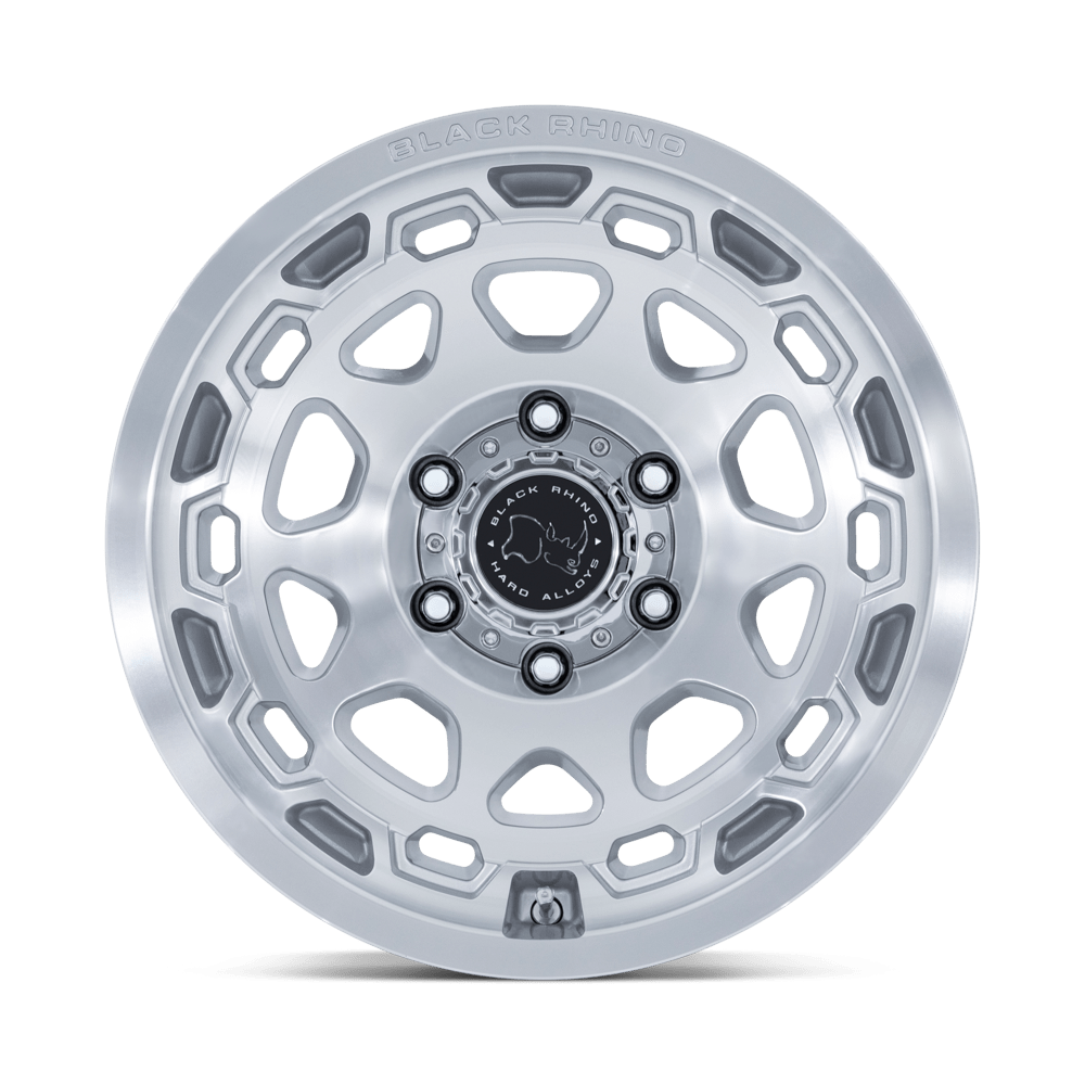 Felga aluminiowa BR026 CONGO Gloss Silver W/ Machined Face BLACK RHINO - obrazek 3