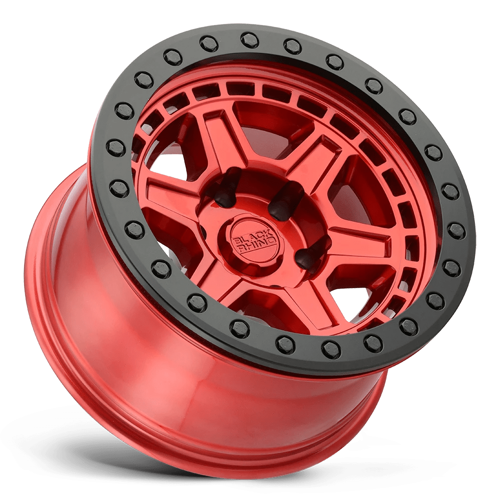 Felga aluminiowa Candy RED W/ Black Ring & Bolts Reno Black Rhino - Image 2