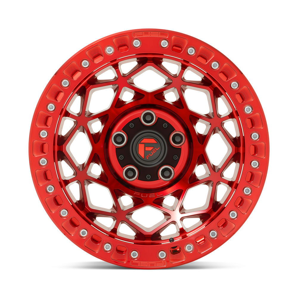 Felga aluminiowa D121 UNIT BEADLOCK Candy Red FUEL - obrazek 2