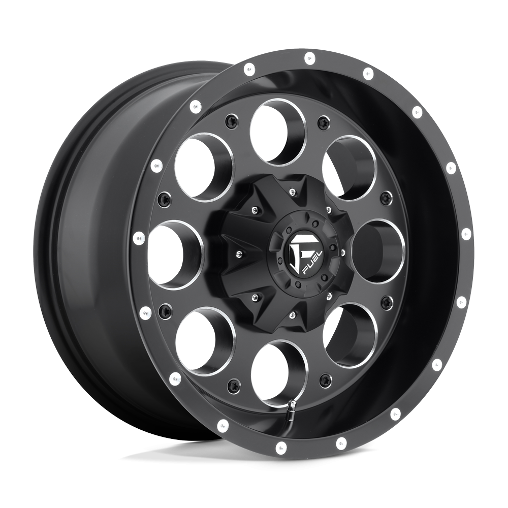 Felga aluminiowa D525 REVOLVER Matte Black Milled FUEL