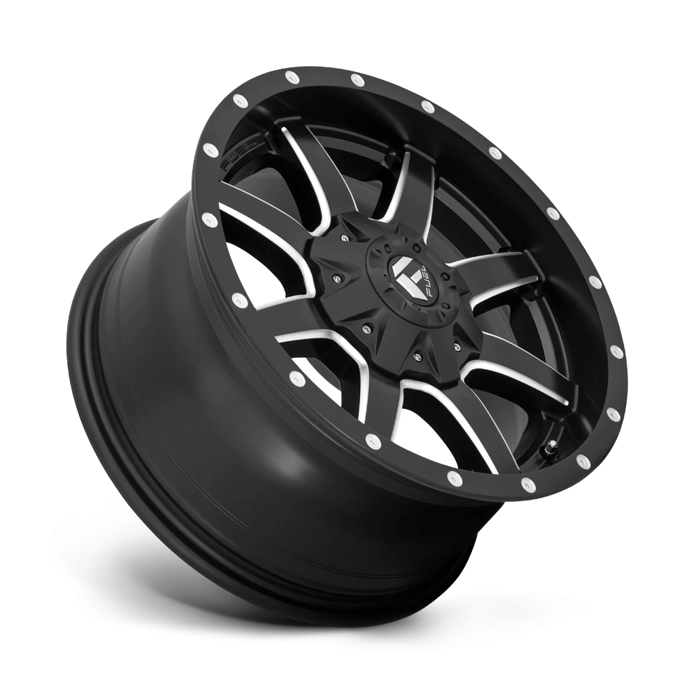 Felga aluminiowa D538 Maverick Matte Black Milled Fuel - obrazek 2